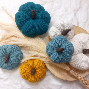 Modern Crochet Pumpkins