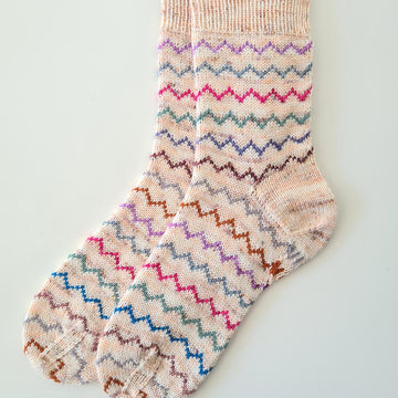 Painted Easter Socks