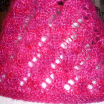 False Cables Lace Cowl