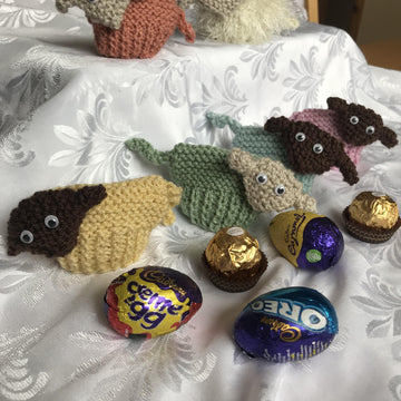 EASTER LAMB CHOCOLATE EGG COVER