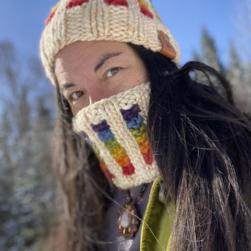 Over the Rainbow Headband/Neckwarmer