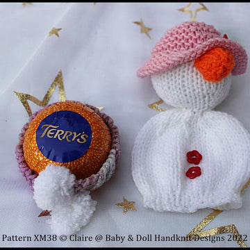 Snowman Family Chocolate orange Covers