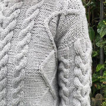 Rosemary Cable Aran Sweater