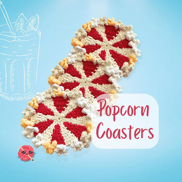 Popcorn Coasters