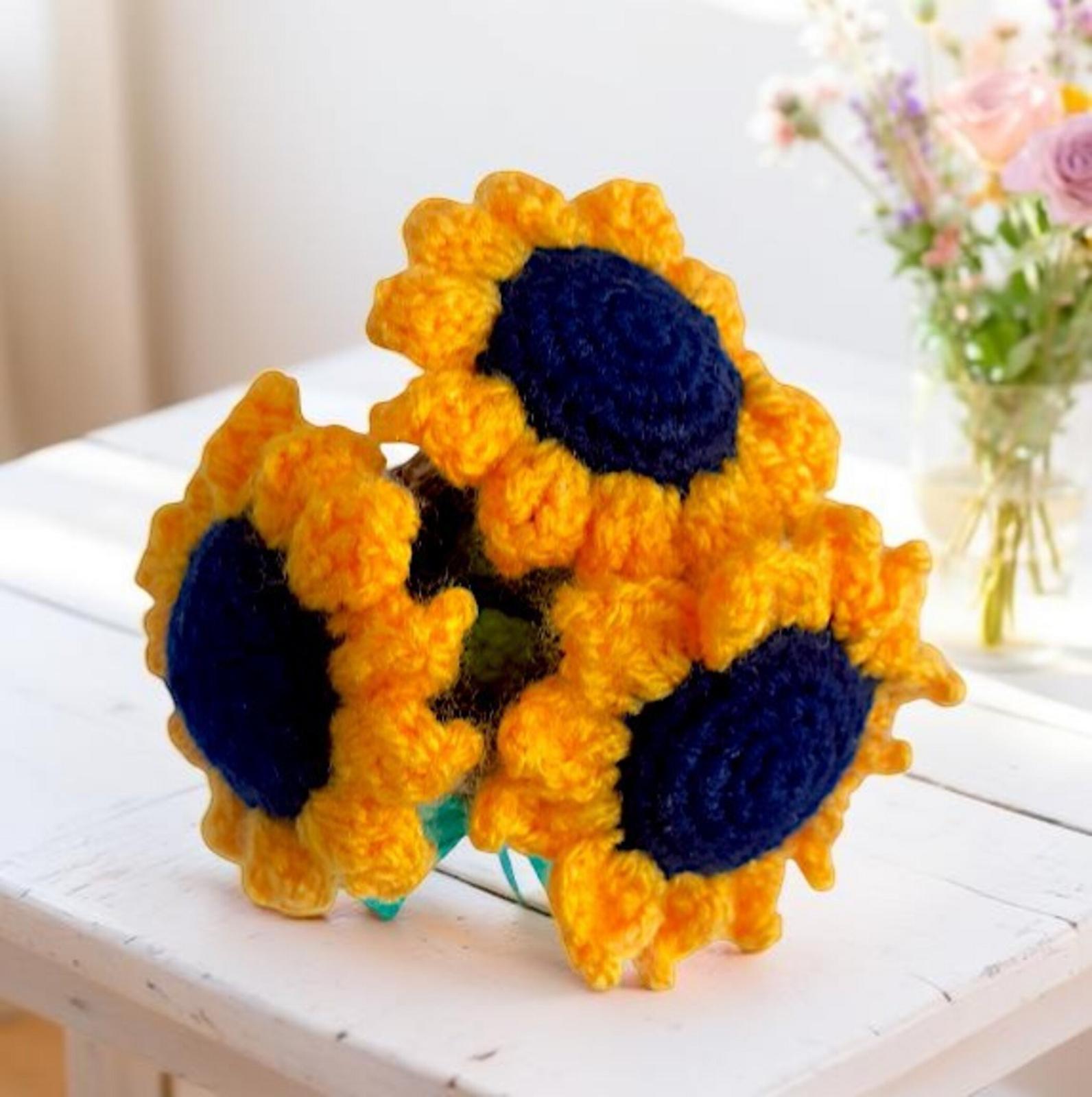 Sunflower Basket