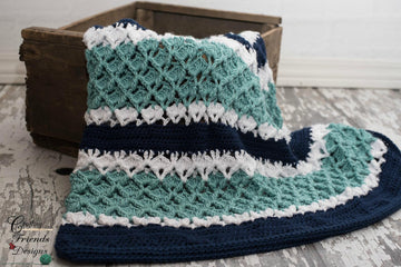 Seafoam Tranquility Throw