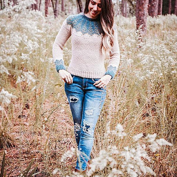 Pine Fair Isle Sweater