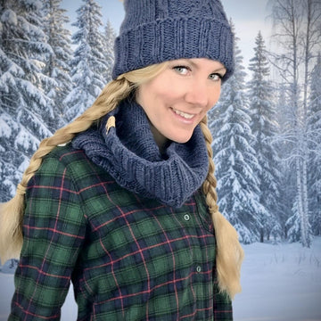 Nightingale Forest Hat & Cowl