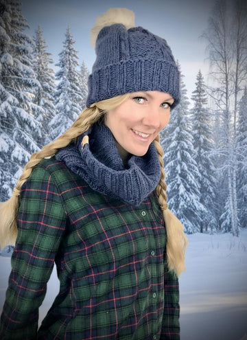 Nightingale Forest Hat & Cowl