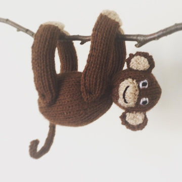 Monkey soft toy plushie amigurumi