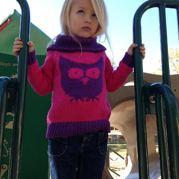 Owl Cowl Sweater