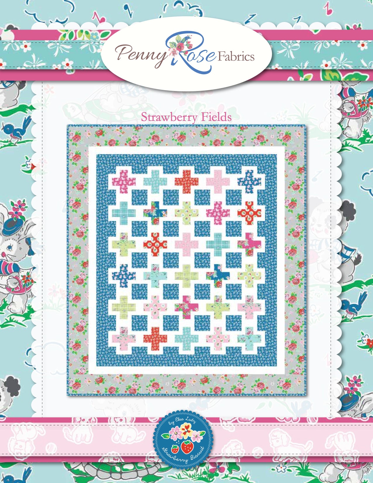 Riley Blake Strawberry Fields - Downloadable PDF