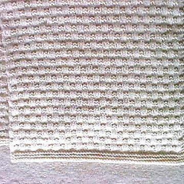 Square Dots Afghan