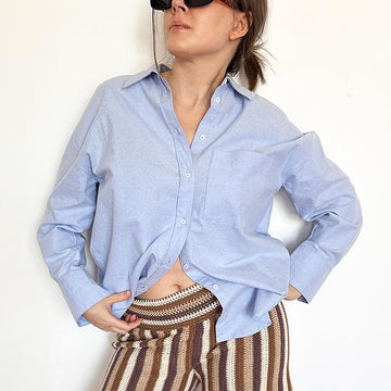 Vertical Striped Shorts