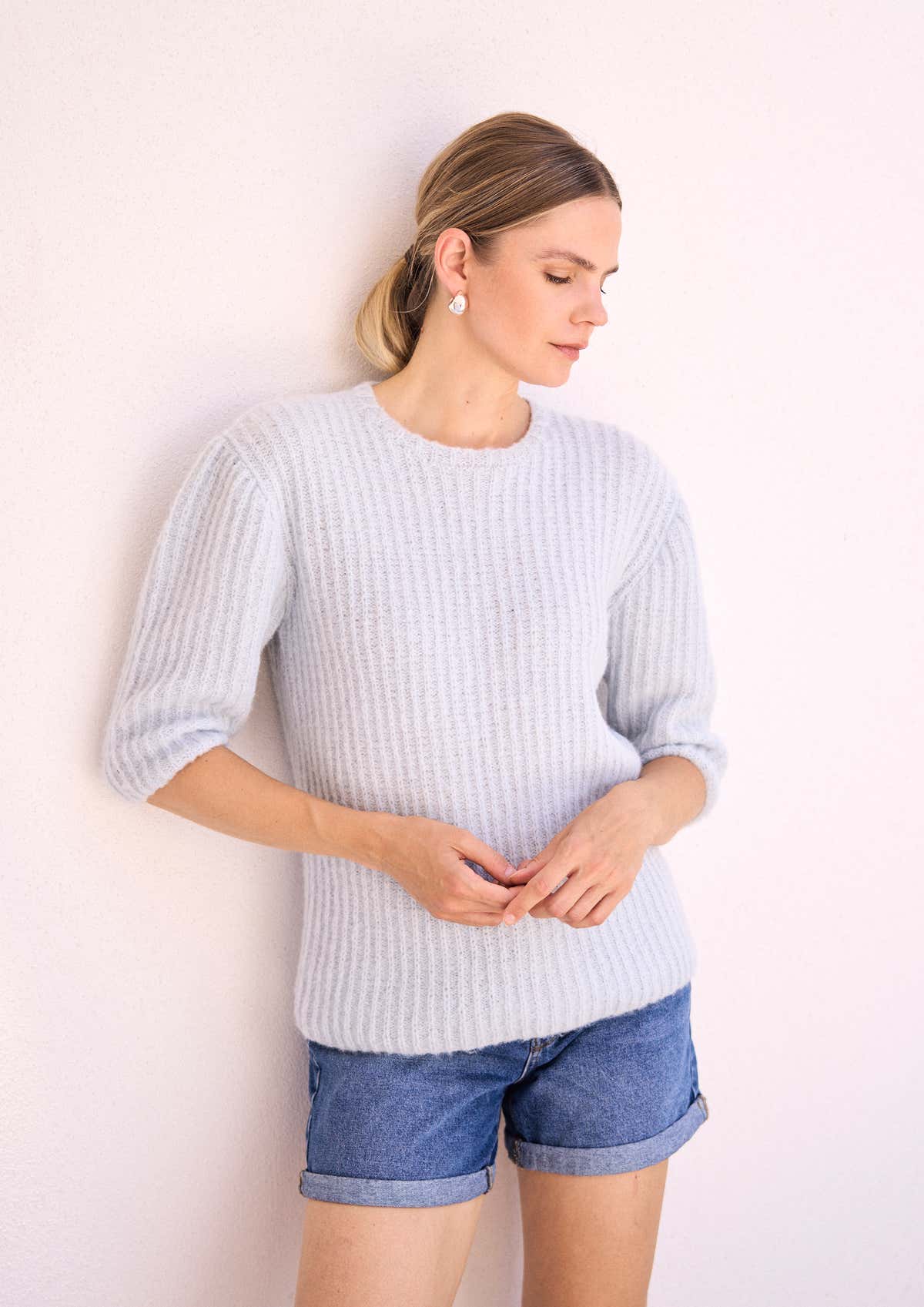 Lars Top in MODE at Rowan Alpaca Haze