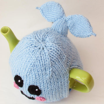 Blue Whale Tea Cosy Knitting Pattern