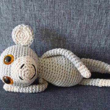 Crochet Pattern Monkey Momo, The Little Jungle Explorer