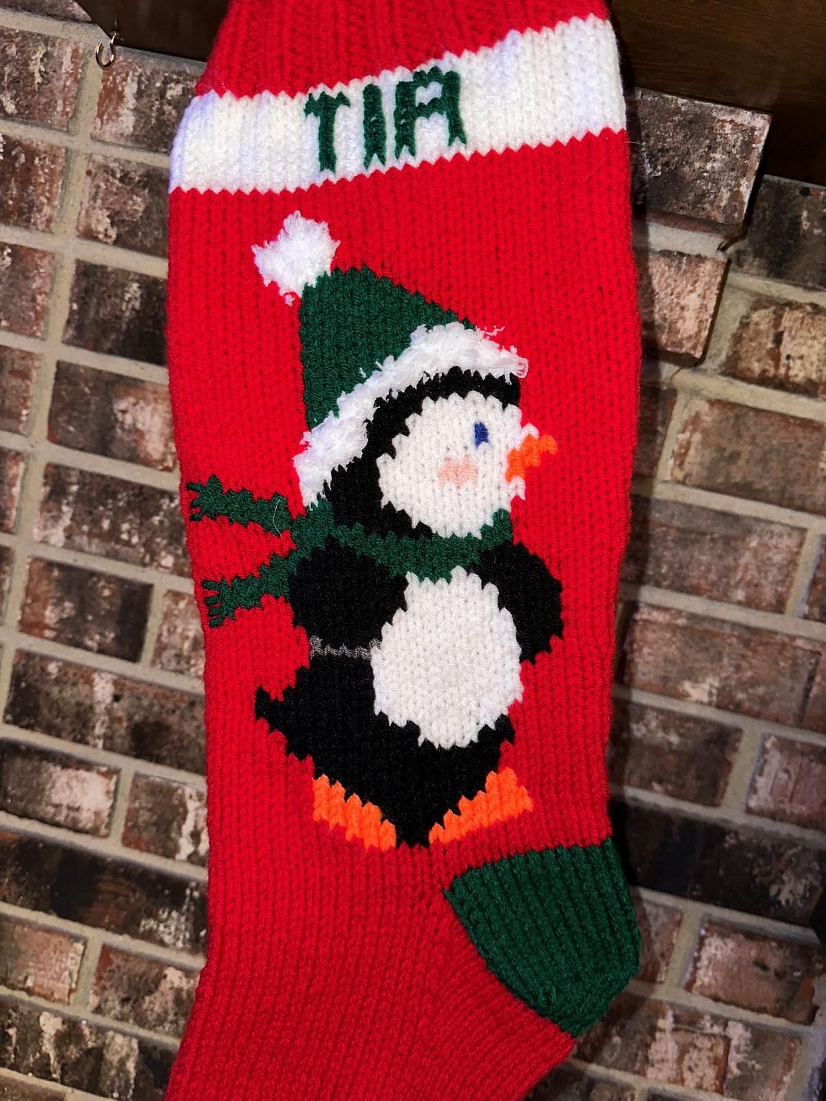 Penguin Holiday Stocking