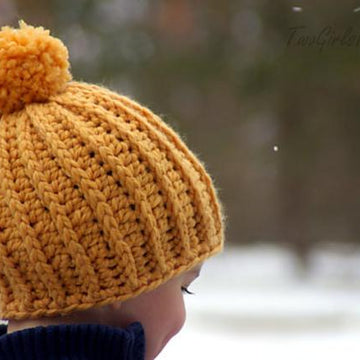Awesome Knit Look Hat