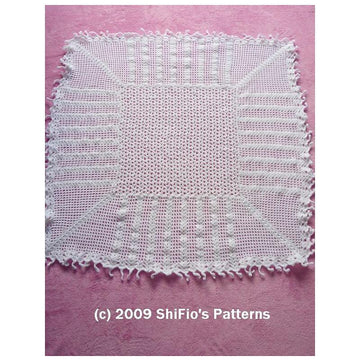Square Shawl Pattern Crochet #106