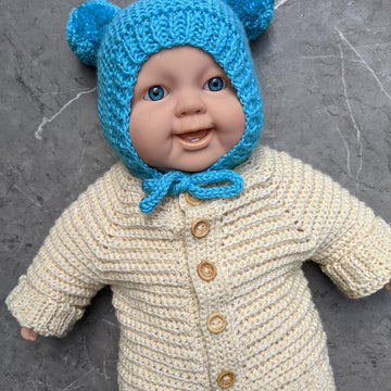 Knit Baby Bonnet