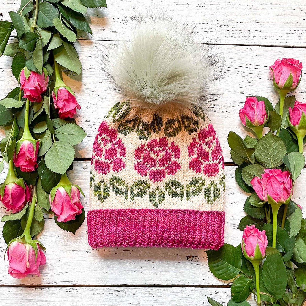 Rose Garden Beanie