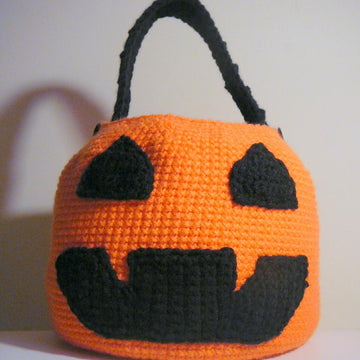 Jack-O-Lantern Trick Or Treat Basket