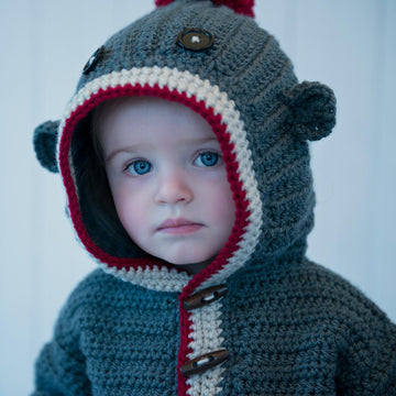 Sock Monkey Hoodie & Socks