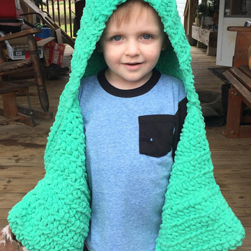 Stegosaurus Hooded Scarf