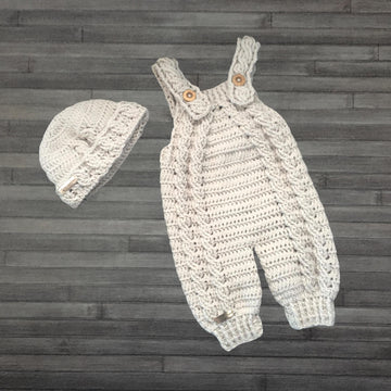 Hugo Baby Romper and Hat Set