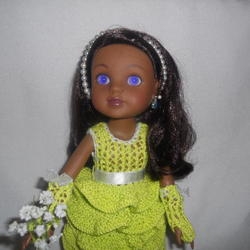 Ruffle Dress for Corolle Les Cheries and Heart for Heart