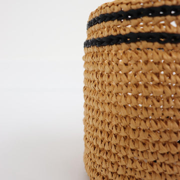 Raffia Flower Pot Sleeve