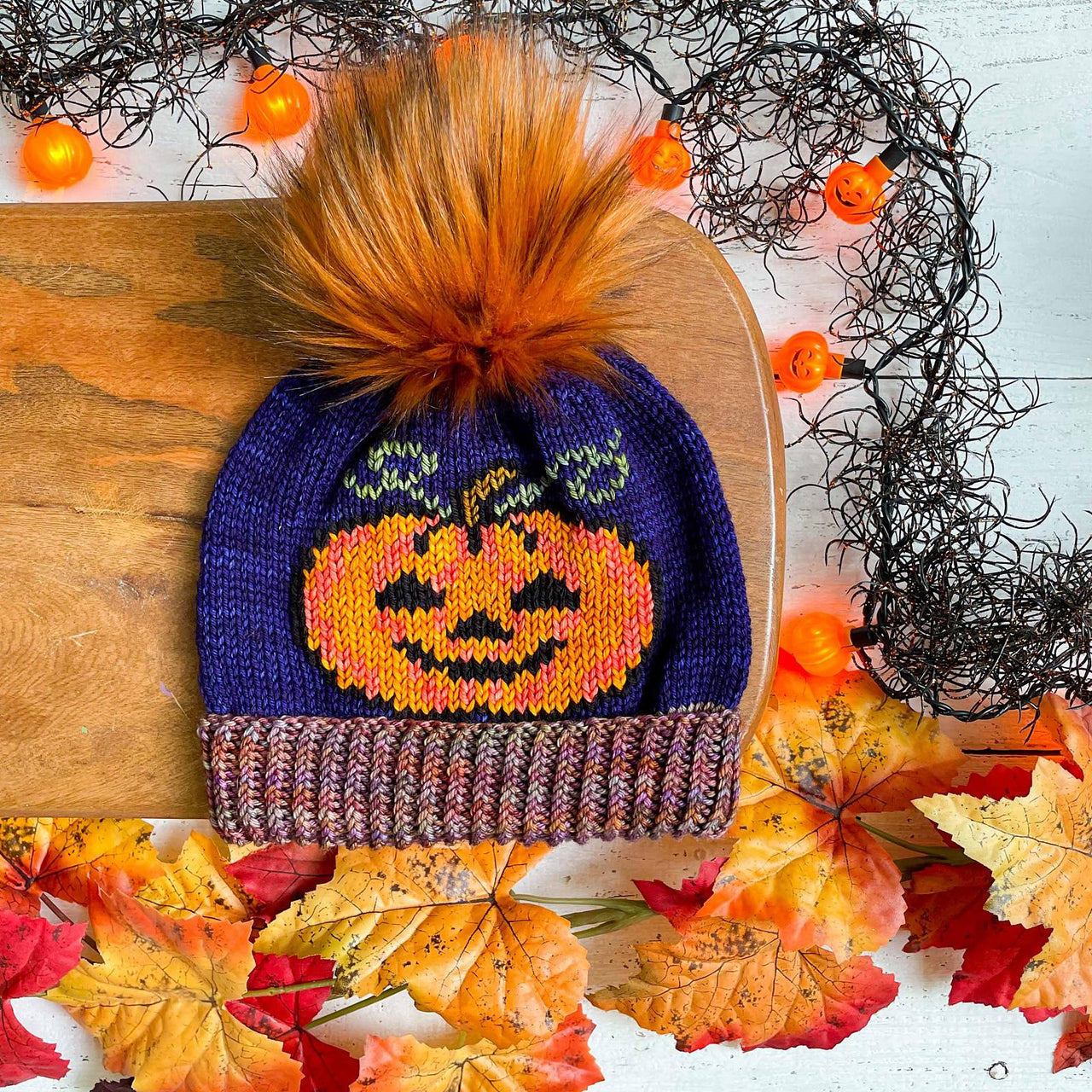 Jack O Lantern Beanie