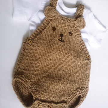 Baby Bear DK Romper 0-2 yrs