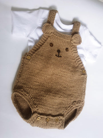 Baby Bear DK Romper 0-2 yrs