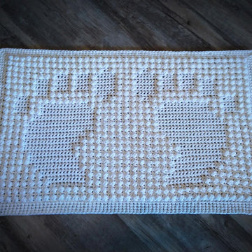 Footprints Bath Mat