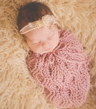 Making Waves Baby Cocoon or Swaddle Sack