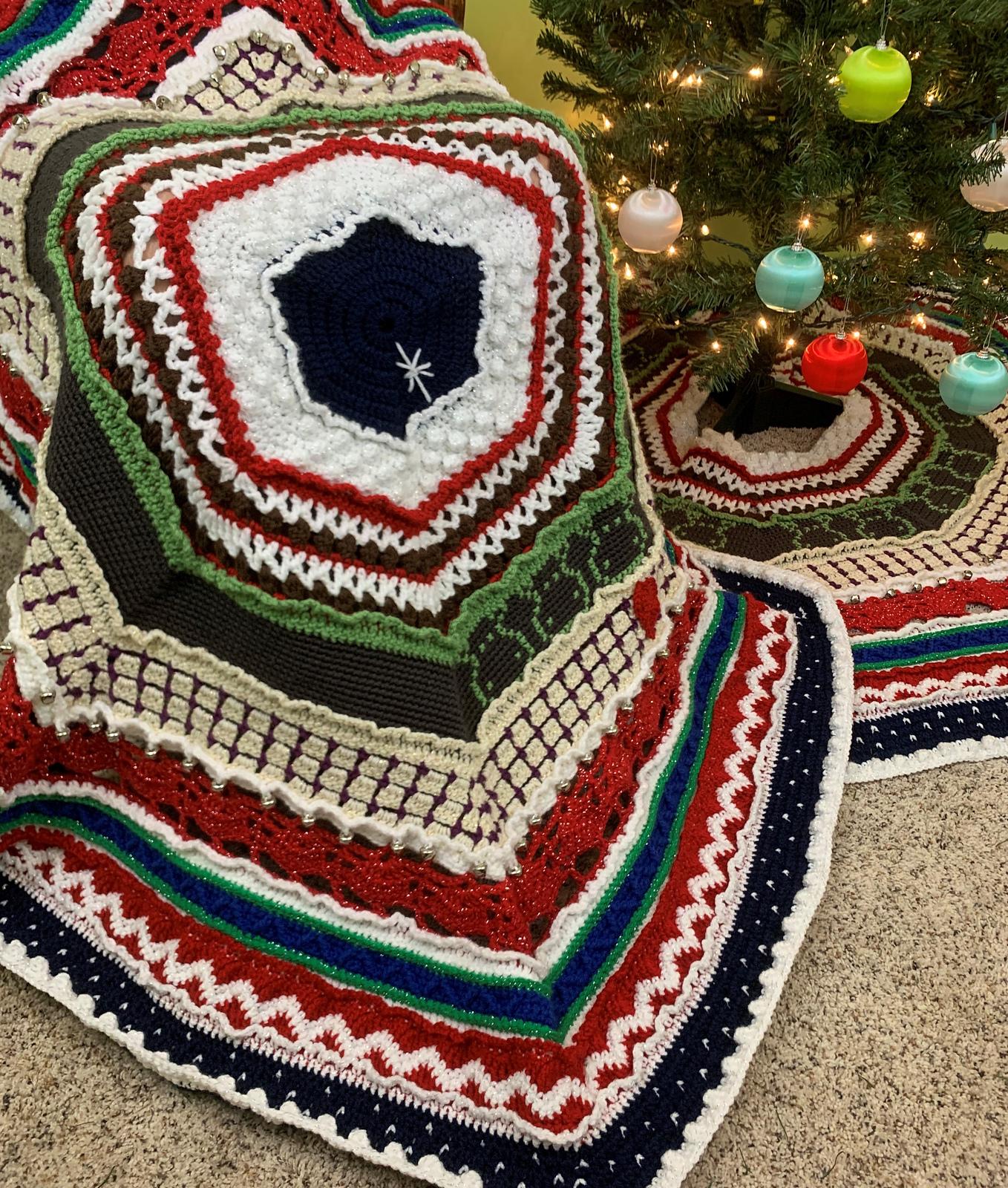 Songs of the Season Tree Skirt
