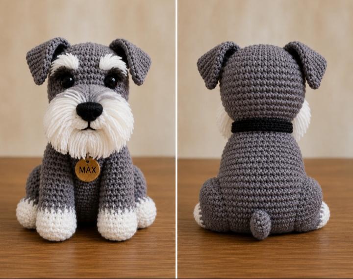 Schnauzer Doll