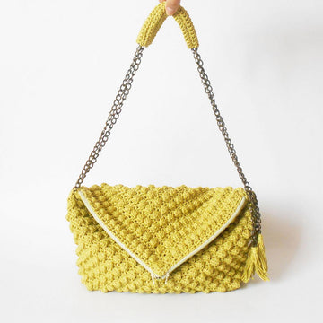 Bobble stitch bag pattern