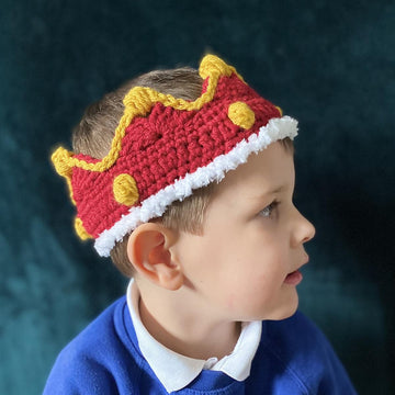 Royal Crochet Crown