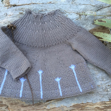 Dandy Field Jumper in Debbie Bliss Baby Cashmerino BJ12