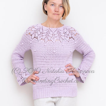 Berries Yoke Sweater / Top