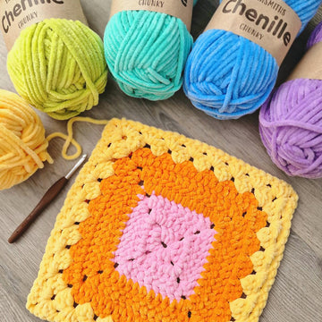 Chenille Granny's Gone Rogue Lap Blanket