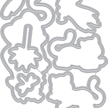 Hero Arts Frame Cut Dies - Tiger Wisdom