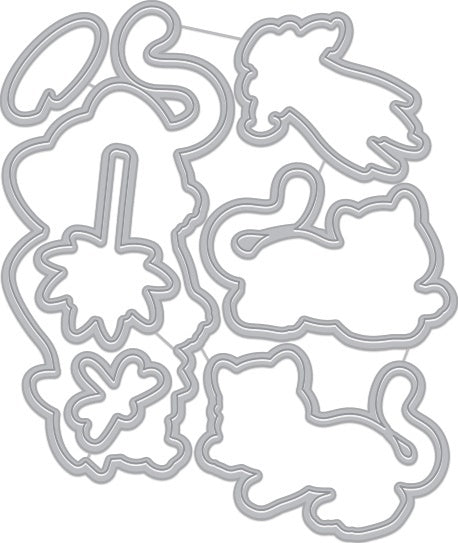 Hero Arts Frame Cut Dies - Tiger Wisdom