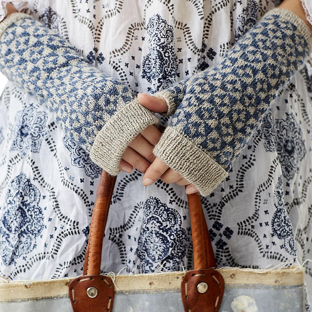 Pinwheel Mitts