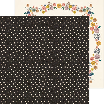 American Crafts Maggie Holmes Heritage Double-Sided Cardstock 12"X12" 25/Pkg - Sincerely