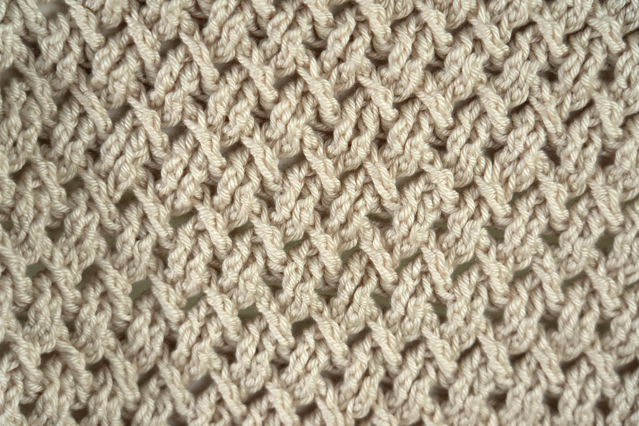 Diagonal Basketweave Baby Blanket in Cascade Yarns North Shore - DK584 - Downloadable PDF