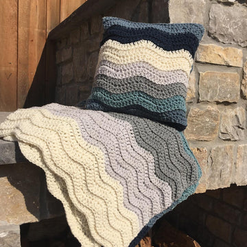Wedding Ripple Pillow Cover